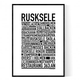 Rusksele Poster