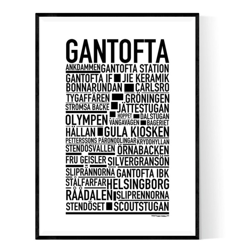 Gantofta Poster