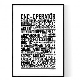 CNC-Operatör Poster