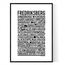 Fredriksberg Poster