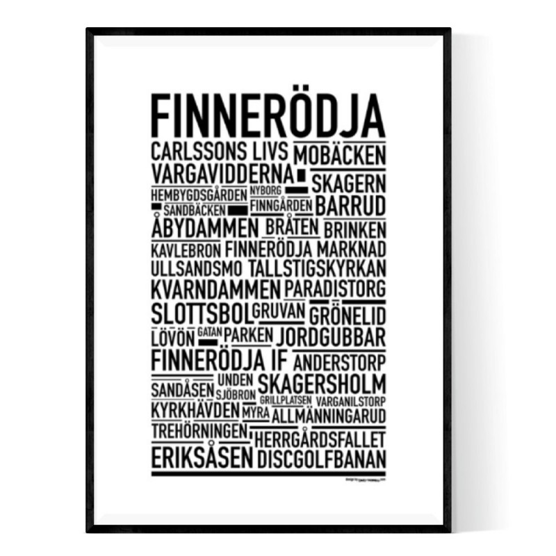 Finnerödja Poster