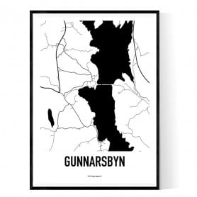 Gunnarsbyn Karta
