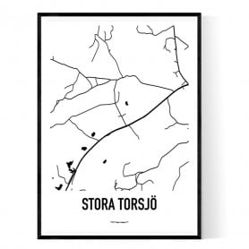 Stora Torsjö Karta