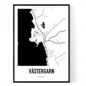 Västergarn Karta