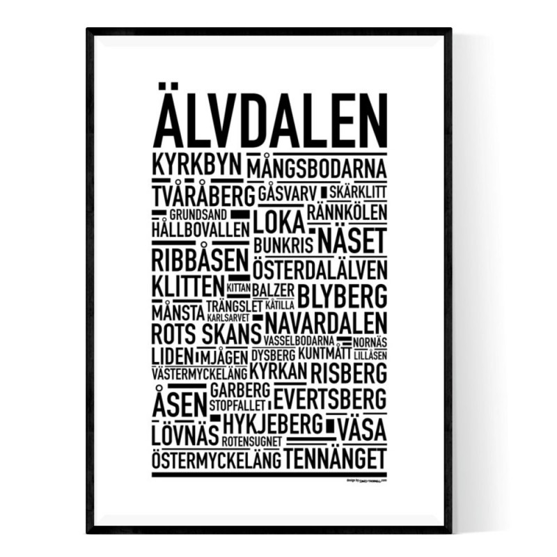 Älvdalen 2024 Poster