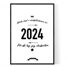 2024 Bästa året Student Poster