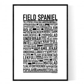 Field Spaniel Poster