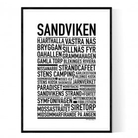 Sandviken (Sölvesborg) Poster