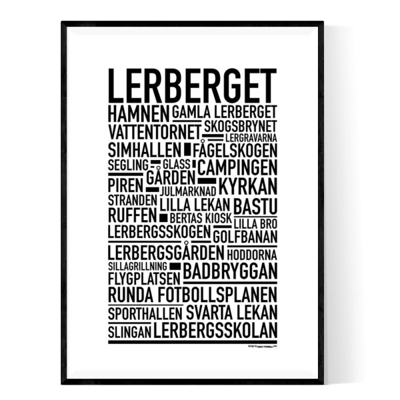 Lerberget Poster