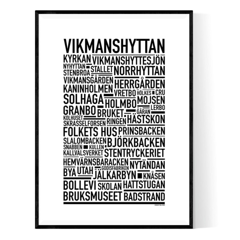 Vikmanshyttan Poster