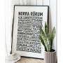 Norra Rörum Poster