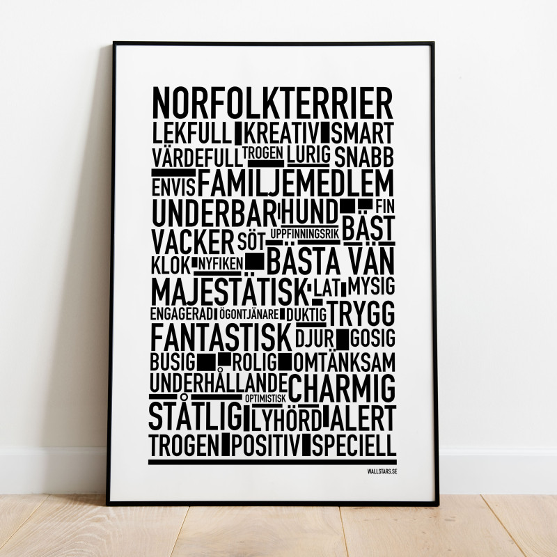 Norfolkterrier Poster