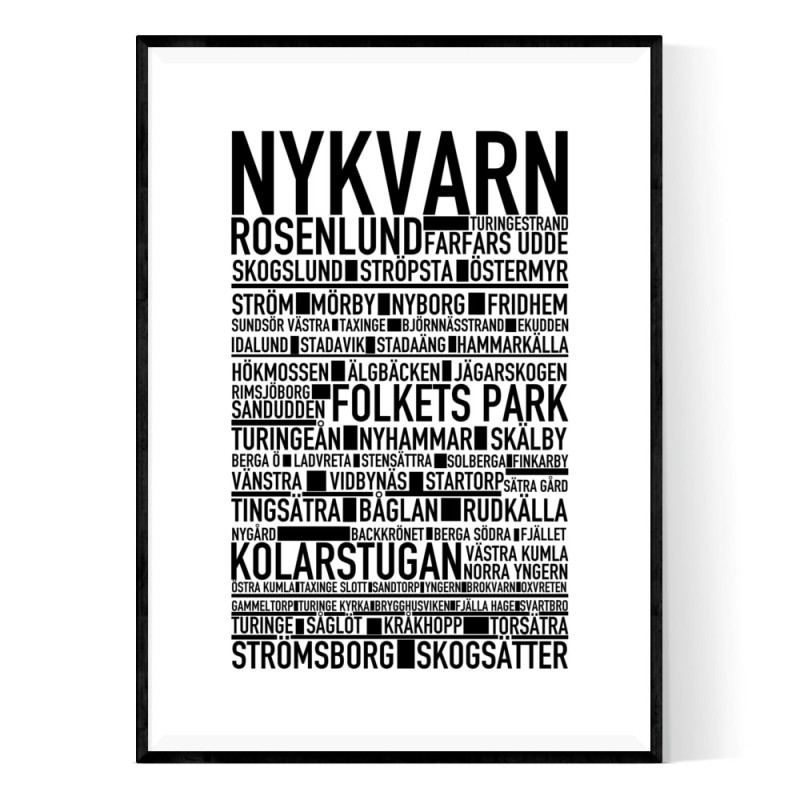 Nykvarn Poster