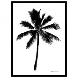 Lonely Palm Poster
