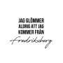 Från Fredriksberg