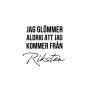 Från Riksten