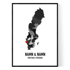 Vi Träffades Här Poster