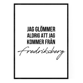 Från Fredriksberg