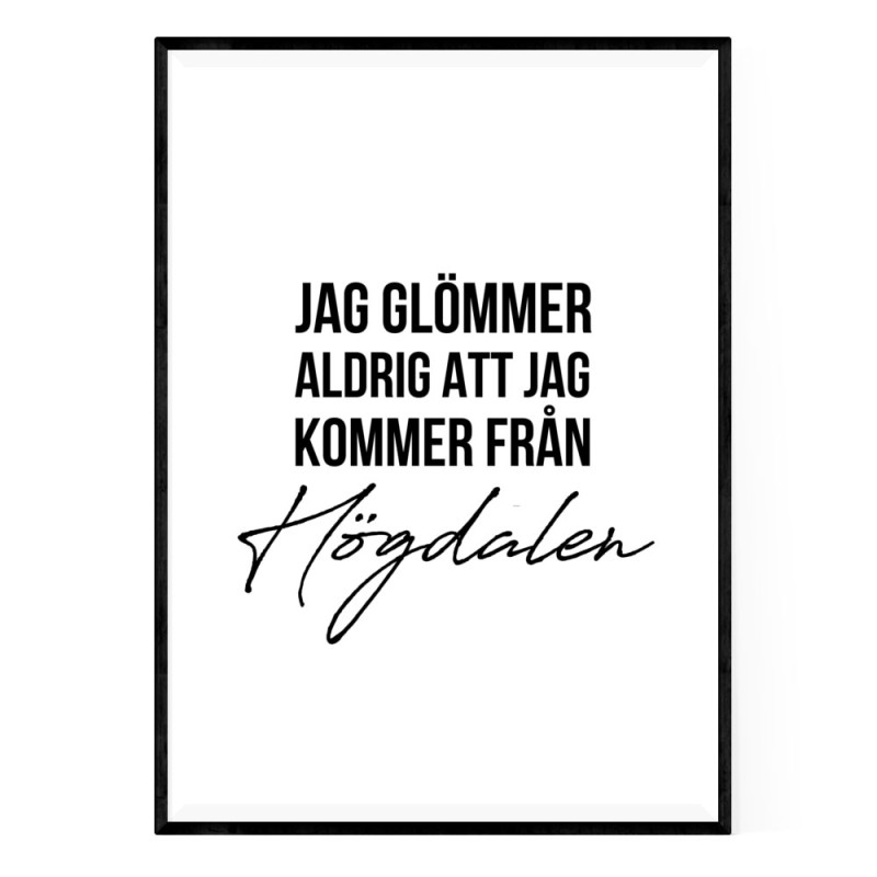 Från Högdalen