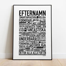 Ditt Efternamn Poster