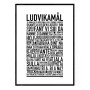 Ludvikamål Poster