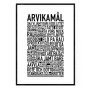 Arvikamål Poster