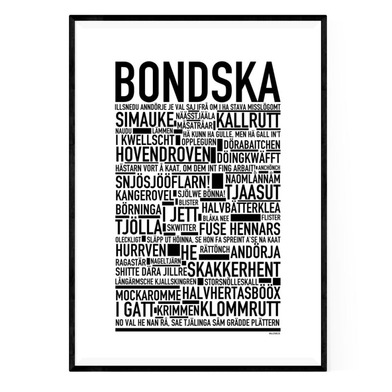 Bondska Poster