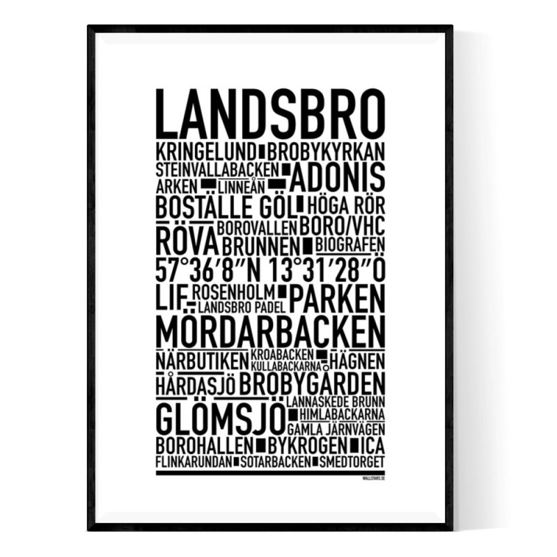 Landsbro Poster