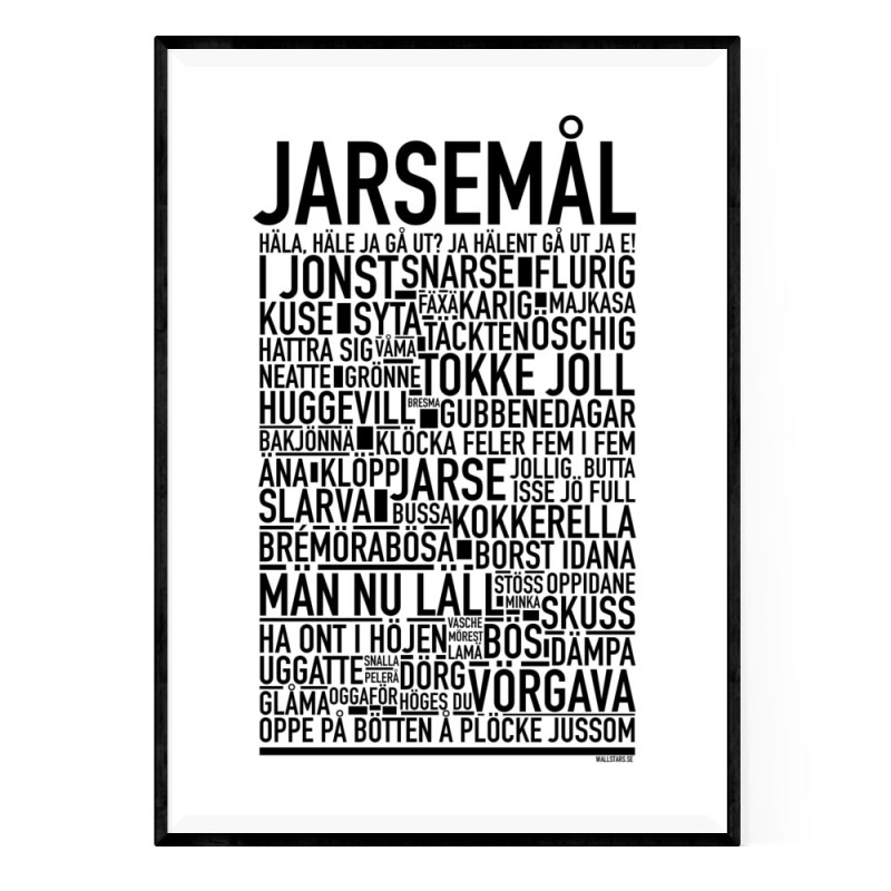 Jarsemål Poster