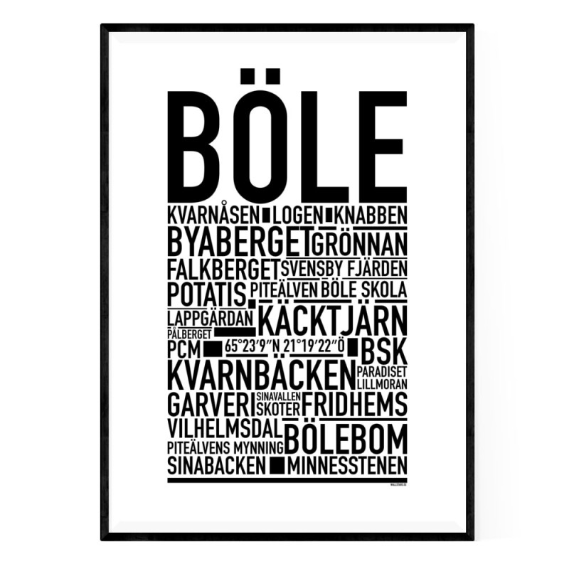 Böle Poster