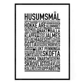 Husumsmål Poster