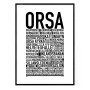 Orsa Poster