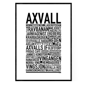 Axvall Poster