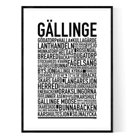 Gällinge Poster