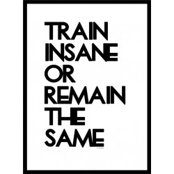 Train Insane Poster