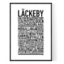 Läckeby Poster
