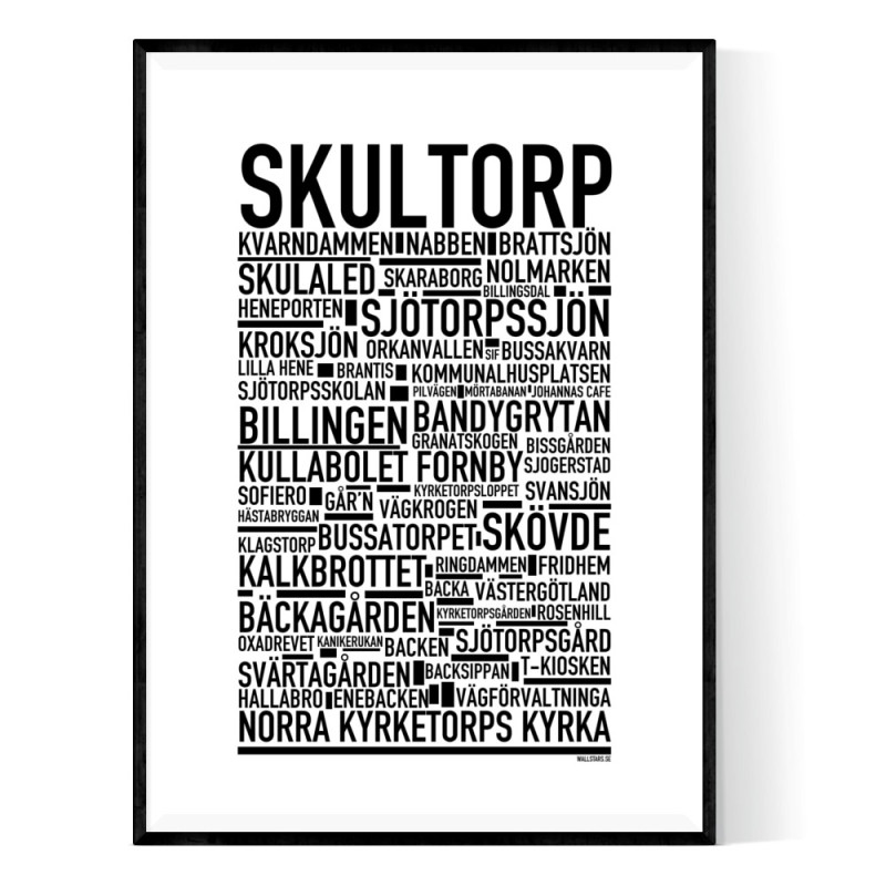 Skultorp Poster