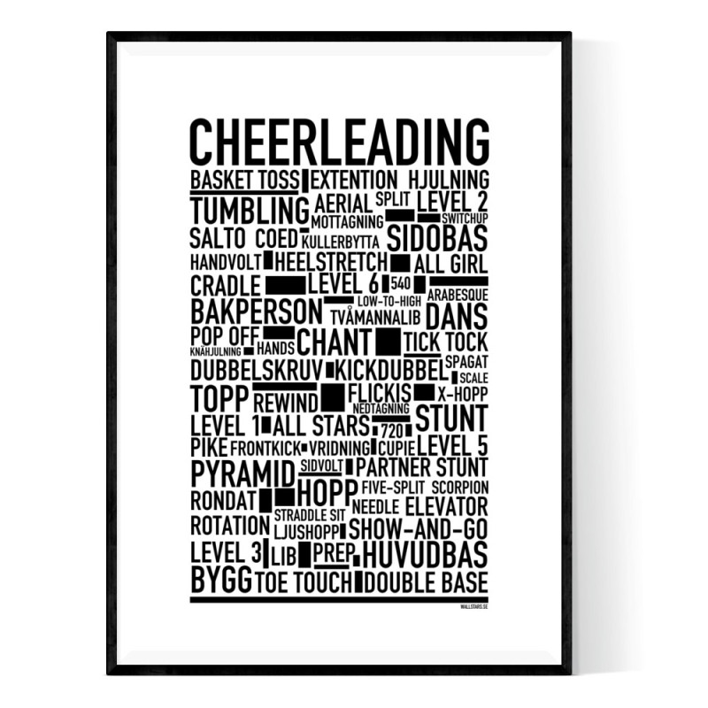 Cheerleading Poster