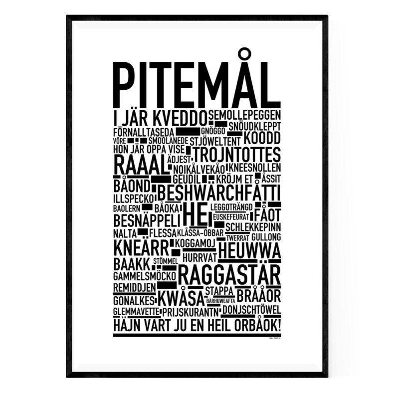 Pitemål 2021 Poster