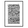 Leksandsmål Poster
