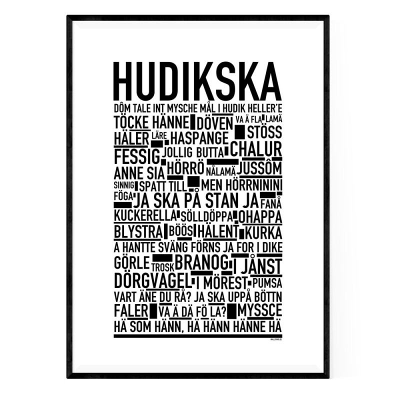 Hudikska Poster