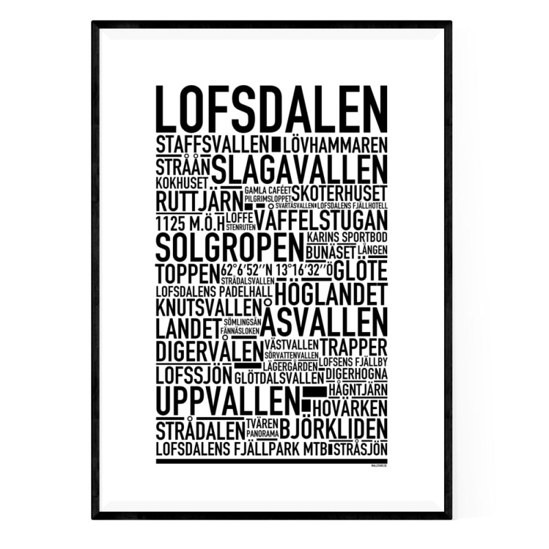 Lofsdalen Poster