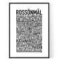 Rossönmål Poster