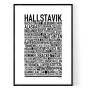 Hallstavik Poster