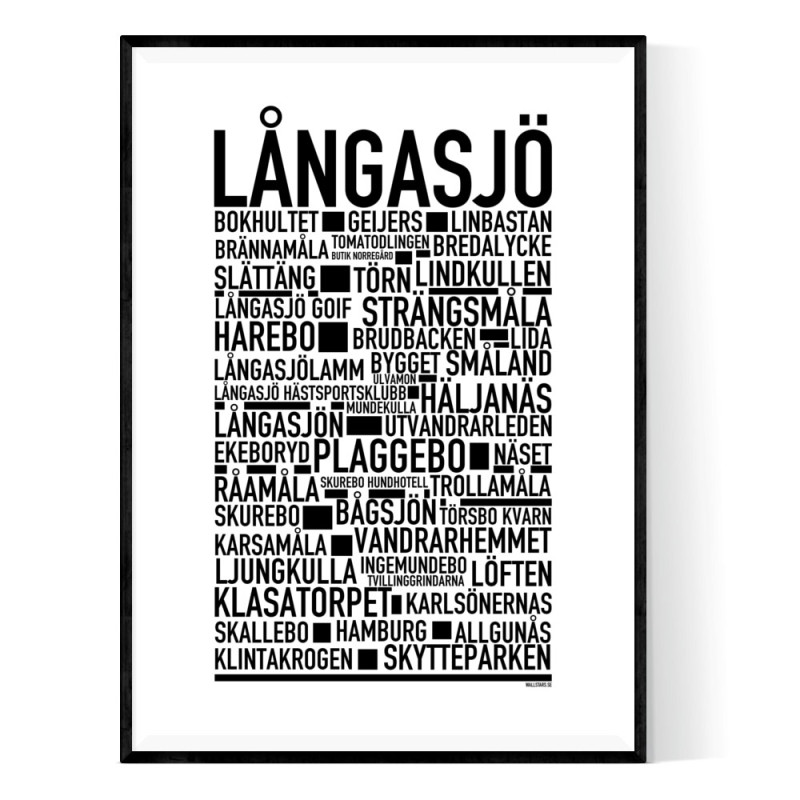 Långasjö Poster
