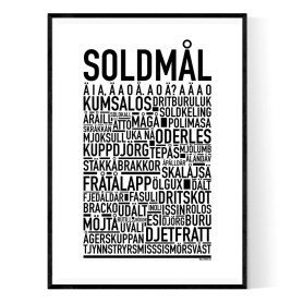 Soldmål Poster