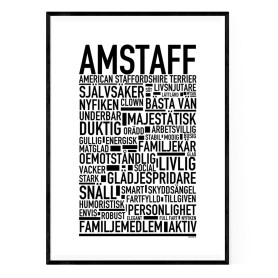 Amstaff Poster