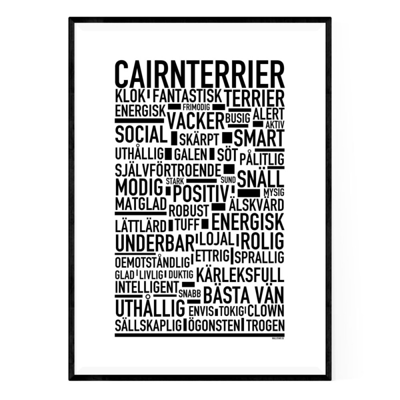 Cairnterrier Poster