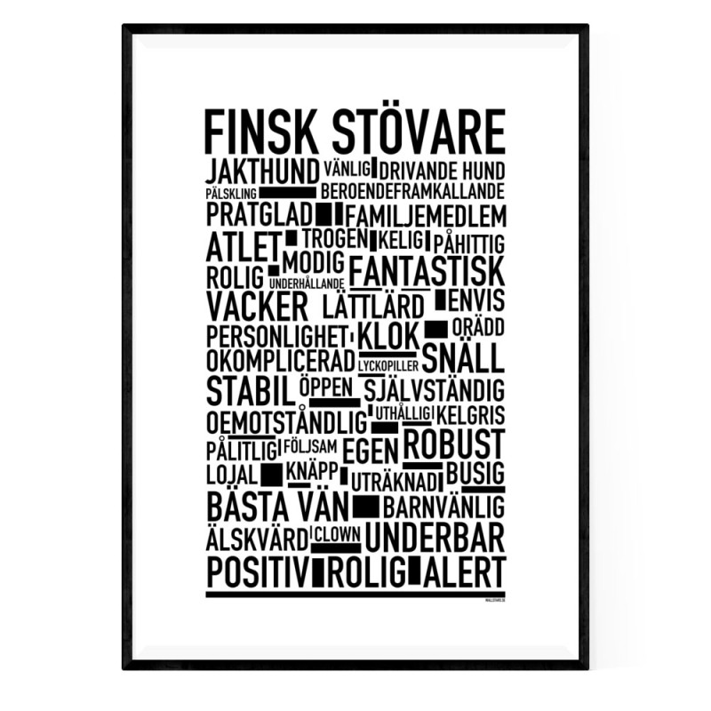 Finsk Stövare Poster