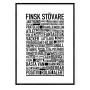 Finsk Stövare Poster